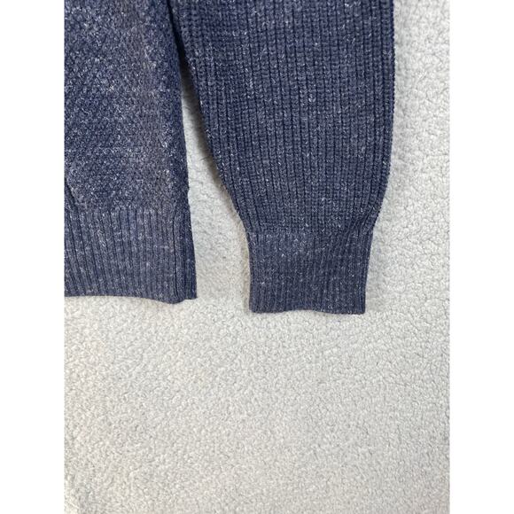 Gap Mens Size S Cable Knit Blue Sweater NWT - Picture 8 of 10